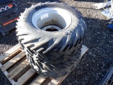 (2) Goodyear 31x15.5-15LT Tires & Rims.