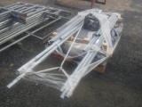 Pallet of Canopy, Frame and Hardware.