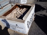 Crate of Misc Stones for Stone Facades.