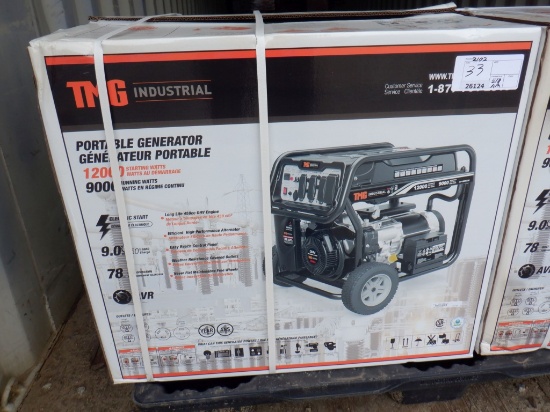 Unused TMG 12000 Watt Generator,