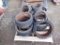 Pallet of Misc Solid Tires & Rims,