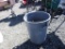 Trash Can w/Dolly of Misc Electric & Battery