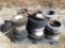 Pallet of Misc Solid Tires & Rims,