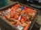Crate of Ratcheting Tie-Down Straps & Rope.