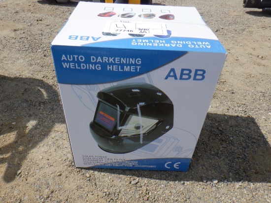 Unused 2020 Auto Darkening Welding Helmet.