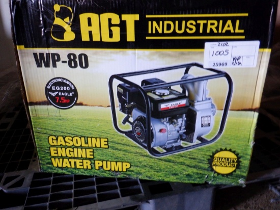 Unused 2020 AGT Industrial WP-80 3" Pump,