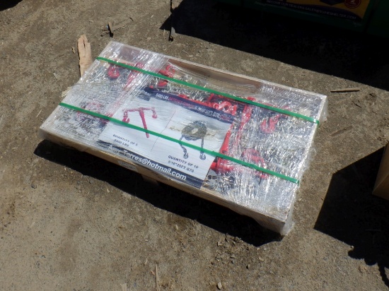 (5) Unused 2020 Greatbear Ratchet Binders,