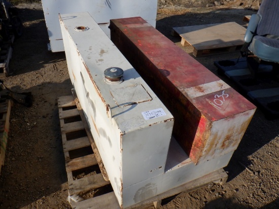 Pallet of (2) Fuel Tanks.
