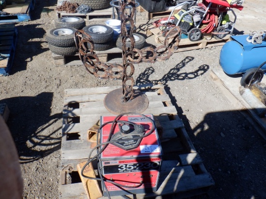 Pallet of 40" Horseshoe Saguaro Cactus Statue,