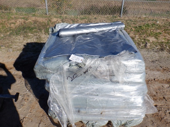 Pallet of 36" x 46" Plastic Shipping Bags.