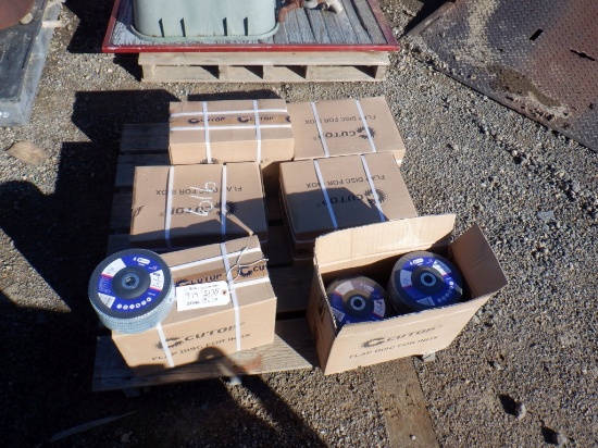 Pallet of 7" Flap Disc 40 Grit Angle Grinder