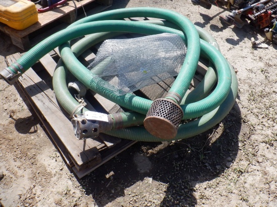 (2) 3" Hoses,