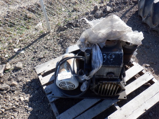 Electric Motor, and Pump.