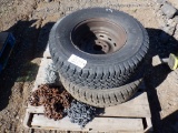 Pallet of (2) Goodyear Wrangler 265/75R16 Tires