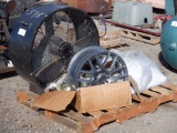 Industrial Fan, 7.50/R17 Rim,
