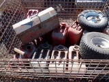 Wire Crate of Misc Items Including