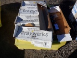 Pallet of Greywerk's Exhaust Manifolds.