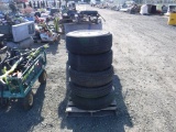 Pallet of Misc 215555R16 Tires & Rims,