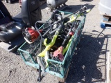 Pallet of Misc Tools, Including Metal Wagon,
