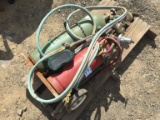 Mini Torch Cart w/Oxygen & Acetylene Tanks,