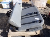 (2) School Bus Bench Seats w/Seat Belts.