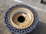 (2) Duraeco 36.5 x 12-20 Skid Steer Tires & Rims.