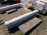 8' Wide Metal Roll Up Shop Door.