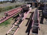 (5) Misc Fiberglass Extension Ladders,