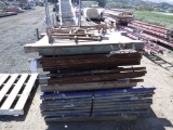 Pallet of Misc Scaffolding Parts,