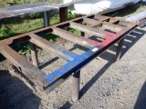 4' x 9' Metal Table.