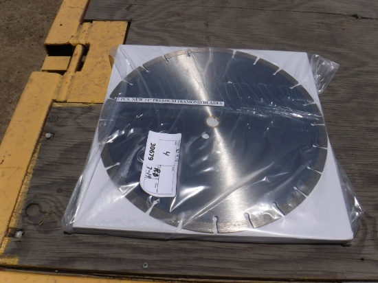 (3) Unused 2021 14" Premium Diamond Blades.