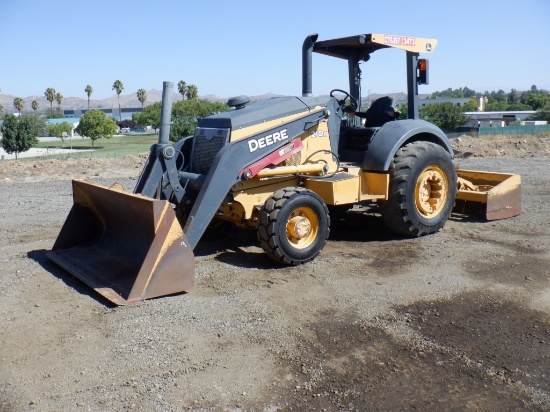 2014 John Deere 210K Skip Loader,