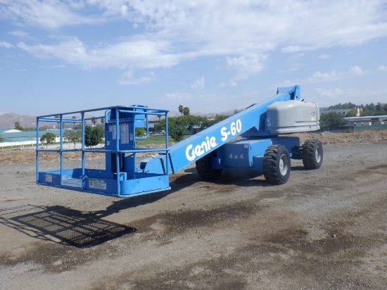 2002 Genie S-60 Boom Lift,