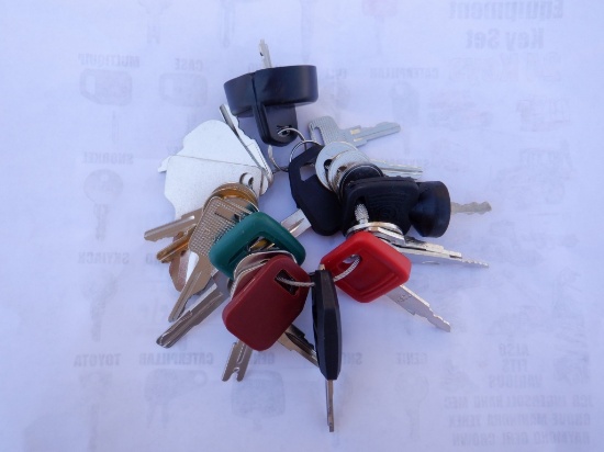 (24) Heavy Equipment Master Keys.