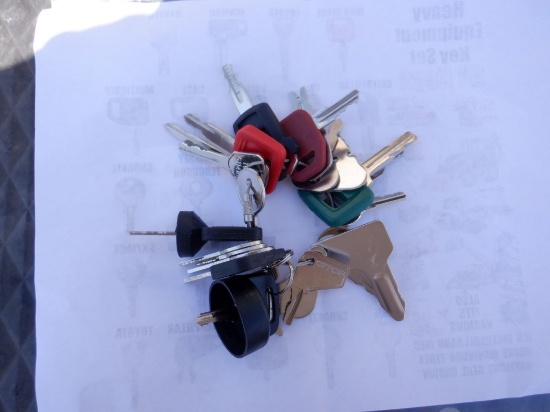(24) Heavy Equipment Master Keys.