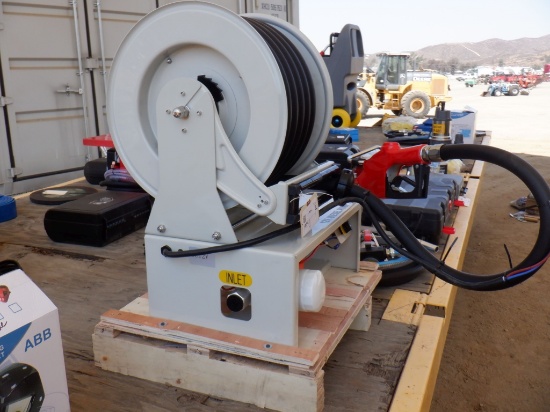 Unused 2021 Metered 50' Diesel Fuel Reel