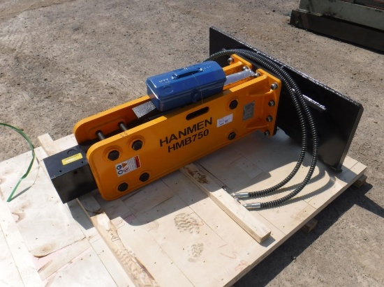 Unused 2021 Hanmen HMB750 Hydraulic Drop Hammer