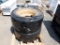 (2) 15-19.5NHS Skid Steer Tires & Rims.