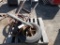 Pallet of Misc Items Including Wheel Barrow,