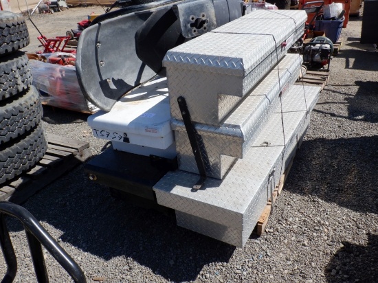 (2) Plastic & Metal Fenders,