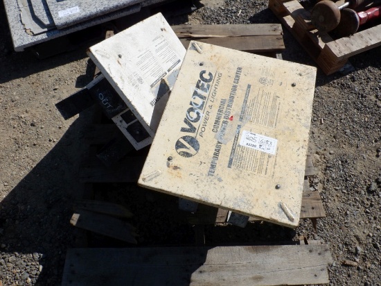(2) Voltec Temporary Power Distrubtion Centers.