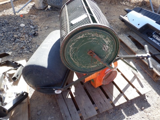 (2) Sod Rollers, and Gas Blower.