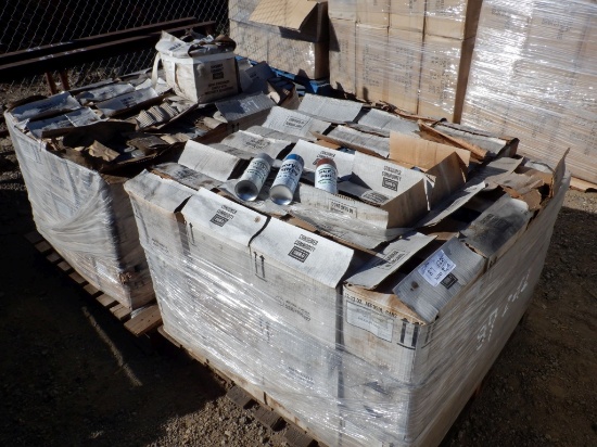 (2) Pallets of Misc Color Spray Paint.