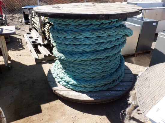 Roll of 3" Marine Rope.