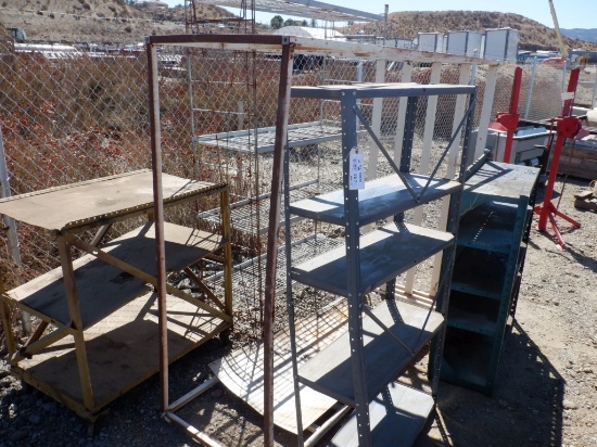 Pallet of Misc Shelving Units.