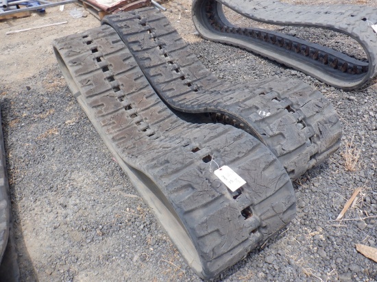 Set of 17" Wide Rubber Tracks.