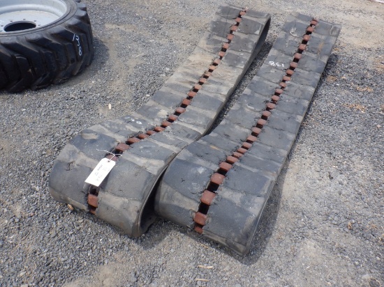Set of 15" Wide Rubber Tracks.