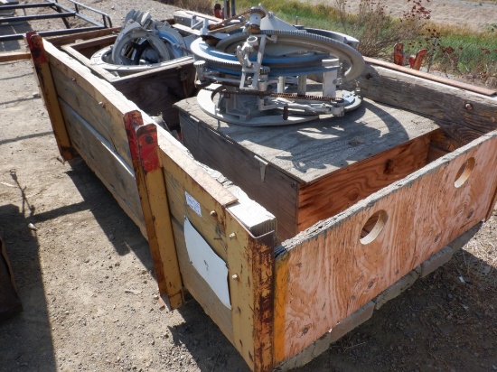 Pallet of Pipe Bending Machines.
