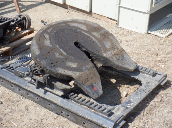 Truck Tractor Fifth Wheel Plate.