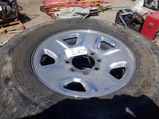 (4) Toyo A/TII LT285/75R18 10 Ply Tires